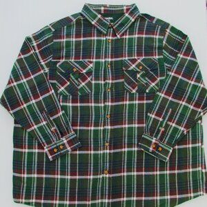 KingSize Men's Cotton Flannel Shirt Size 3XL